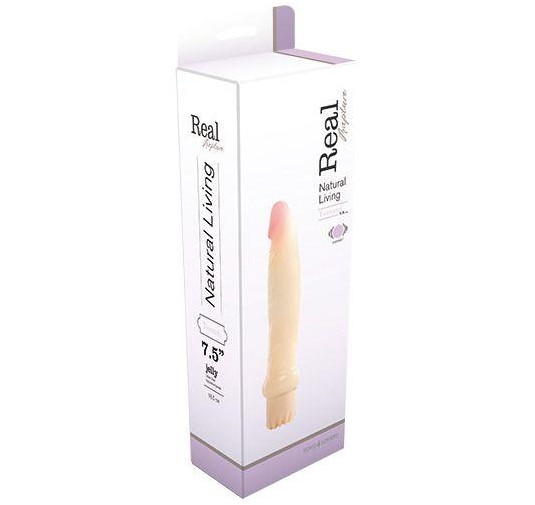 Wibrator-REALISTIC VIBRATOR REAL RAPTURE TSUNAMI JELLY FLESH 7.5""""""""""""""""""""""""""""""""